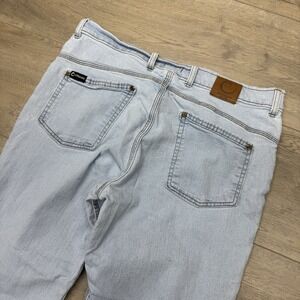 Origin Delta 68 Slim Fit Light Wash Blue Jeans Men's Sz 36x32 USA
